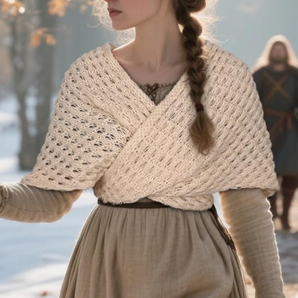 Renaissance Triangle Sweater Wrap